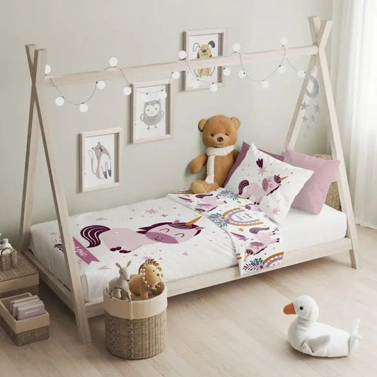 Ovis ágynemű egyszarvúval pamutból