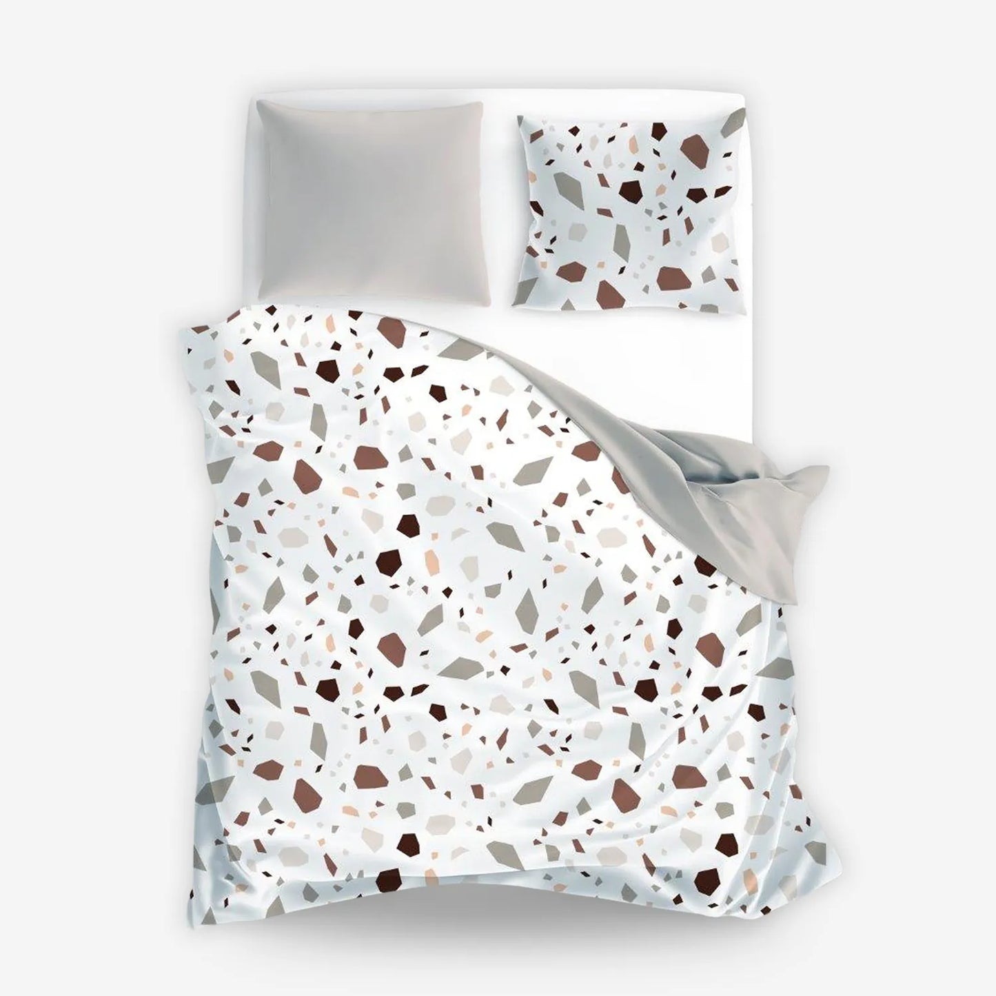 Ágyneműhuzat Terrazzo mintával 140x200 cm