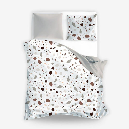 Ágyneműhuzat Terrazzo mintával 140x200 cm