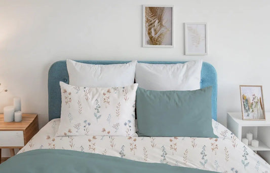 Virágos ágynemű szett ágyneműhuzat