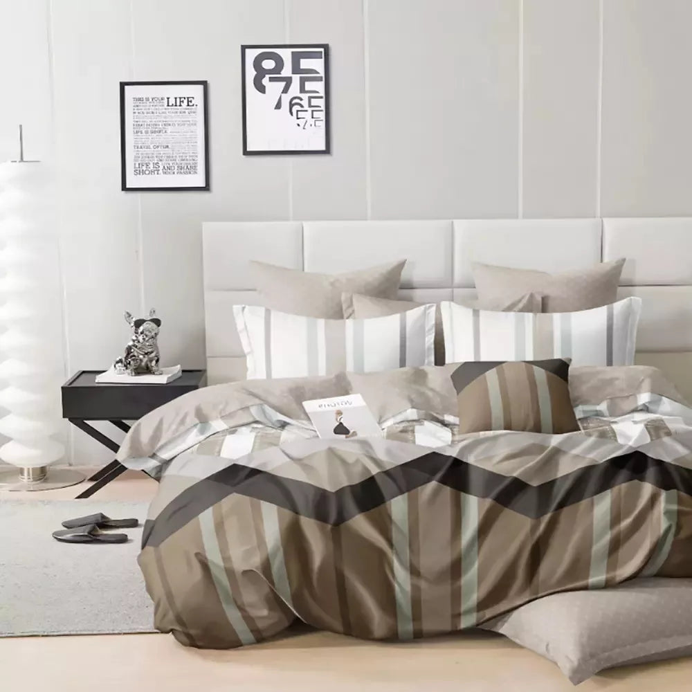 HAZEL 3 részes ágyneműhuzat pamut ágynemű szett 140x200 cm, praktikus ágynemű garnitúra mindennapokra