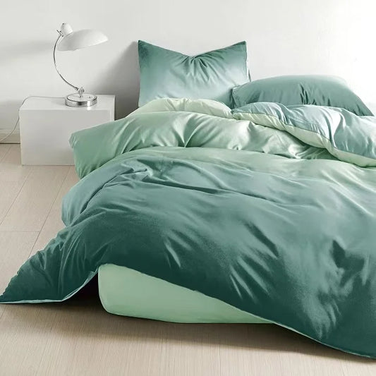 SPROUT 3 részes pamut ágyneműhuzat szett 140x200 cm, természetes stílusú ágynemű garnitúra