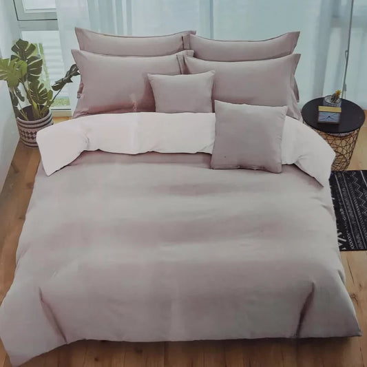 STONE 7 részes ágyneműhuzat pamut ágynemű szett 140x200 cm, időtálló klasszikus ágynemű garnitúra