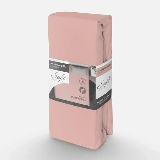 Rózsaszín gumis pamut lepedő