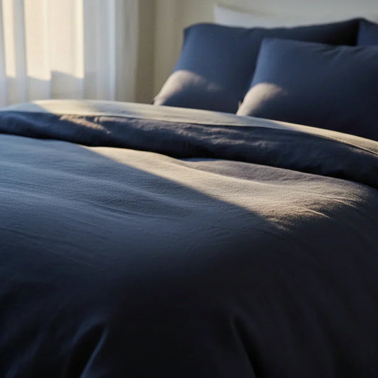 6 részes ágyneműhuzattal borított franciaágy