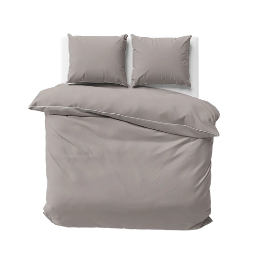 Szatén ágynemű bézs színben 140x200 cm