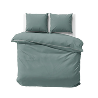 Szatén ágynemű zöld színben 140x200 cm