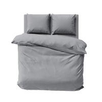 Szatén ágynemű szürke színben 140x200 cm