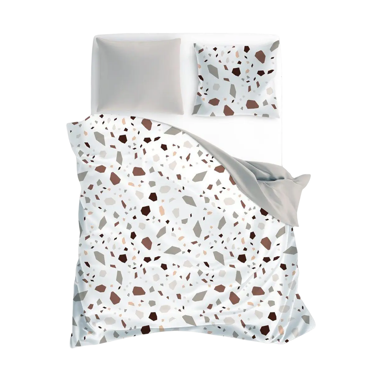 Ágyneműhuzat Terrazzo mintával 140x200 cm