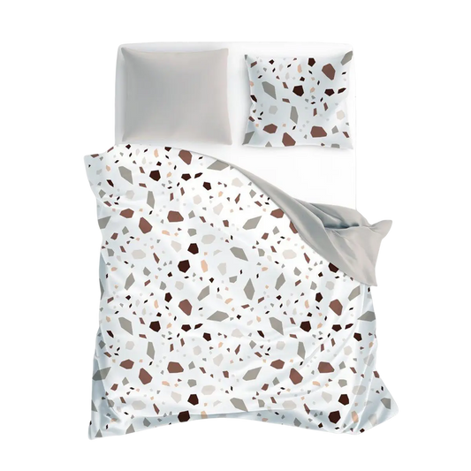 Ágyneműhuzat Terrazzo mintával 140x200 cm