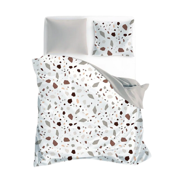Ágyneműhuzat Terrazzo mintával 140x200 cm