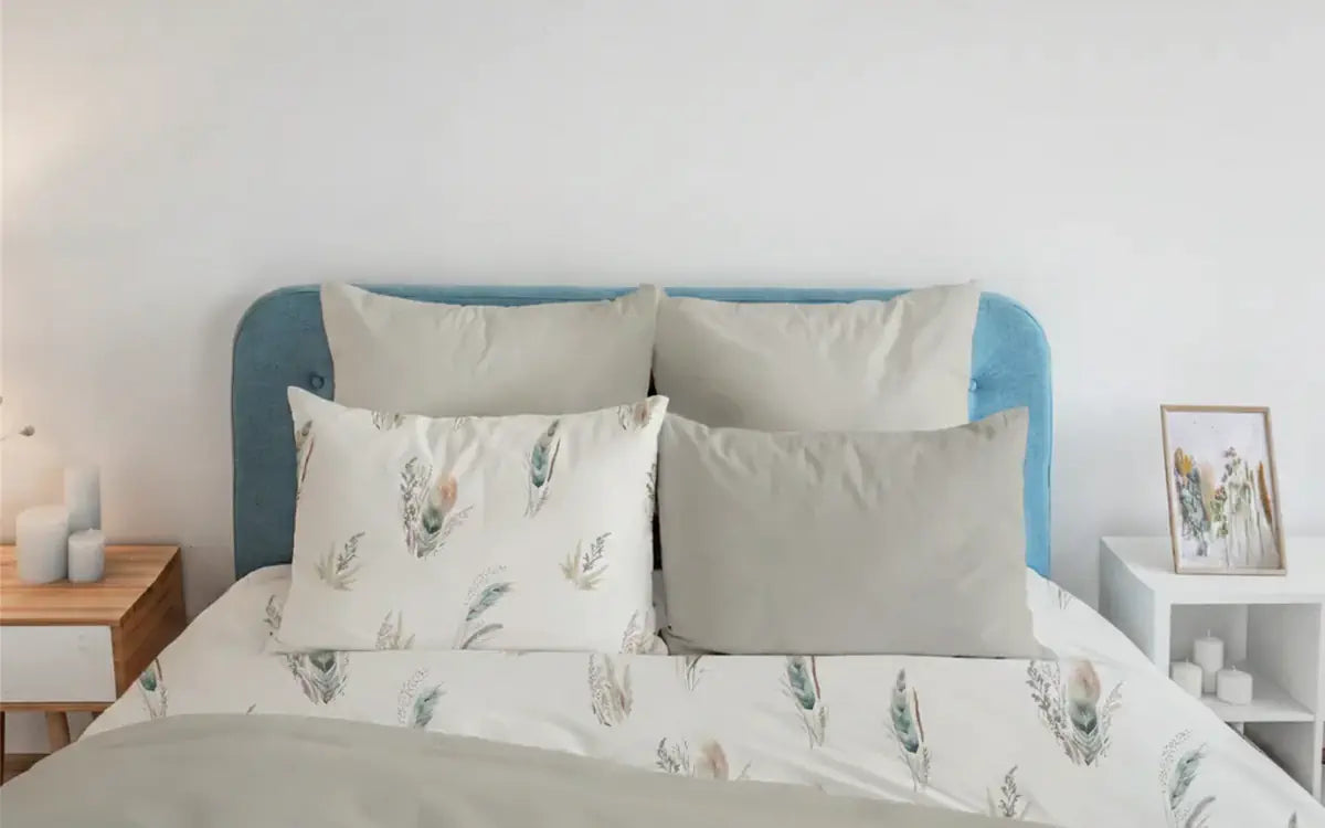 Pampafüves ágyneműhuzat franciaágyon