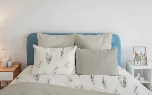 Pampafüves ágyneműhuzat franciaágyon