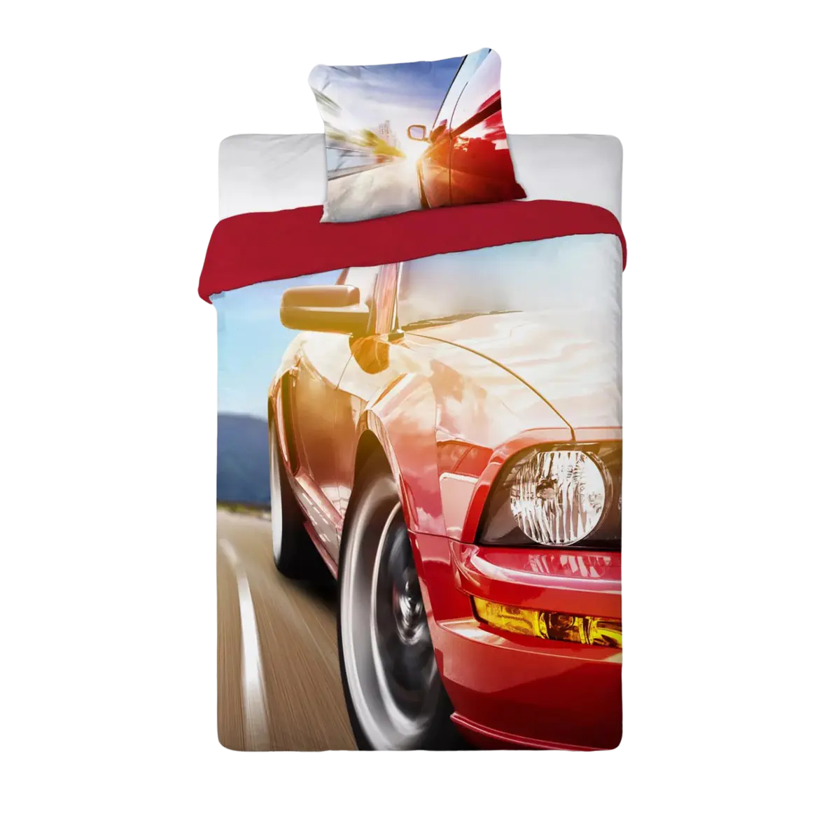 Autós ágynemű 140x200 cm