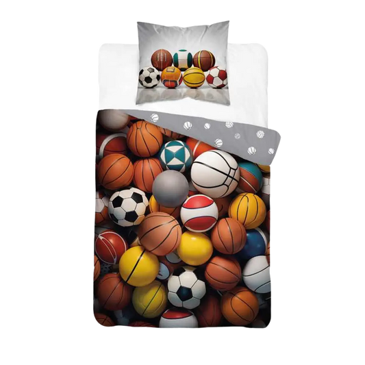 Világító ágynemű labdás mintával 140x200 cm