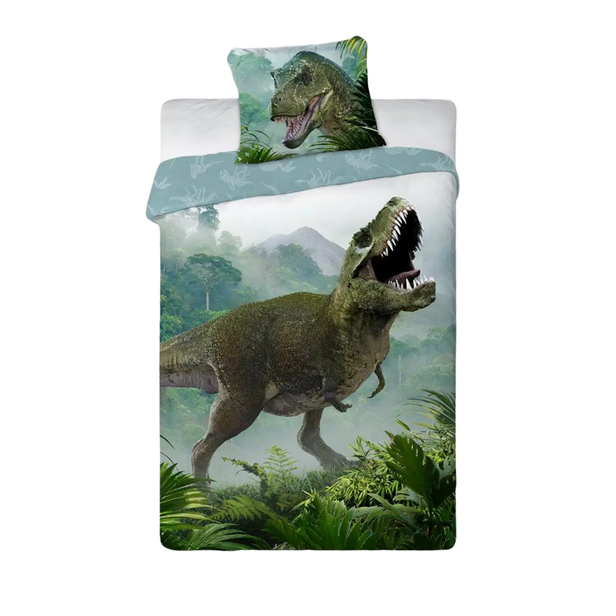 Gyerek ágynemű dínós mintával 140x200 cm