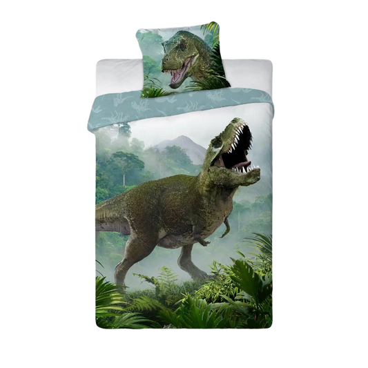 Gyerek ágynemű dínós mintával 140x200 cm
