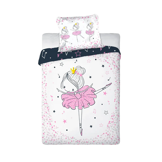 Ovis ágynemű balerinás mintával 100x135 cm