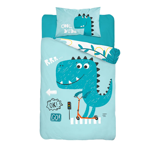 Ovis ágynemű dinós mintával 100x135 cm