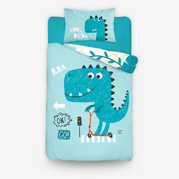 Ovis ágynemű dinós mintával 100x135 cm