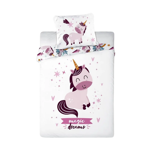 Ovis ágynemű unikornis mintával 100x135 cm