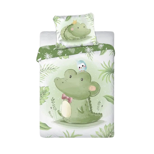 Ovis ágynemű krokodilos mintával 100x135 cm