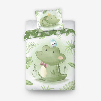 Ovis ágynemű krokodilos mintával 100x135 cm