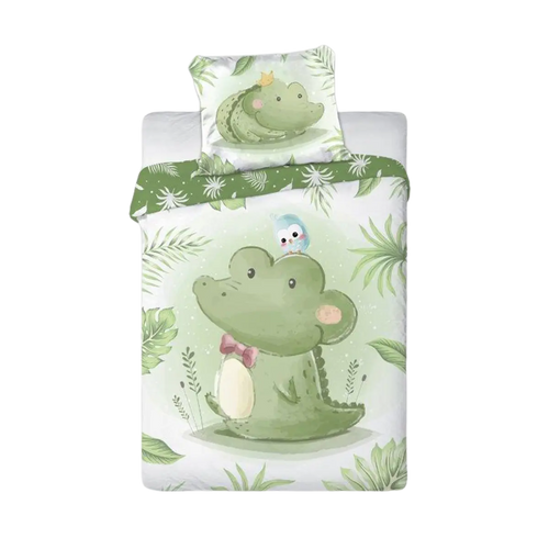 Ovis ágynemű krokodilos mintával 100x135 cm