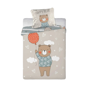 Ovis ágynemű macis mintával 100x135 cm