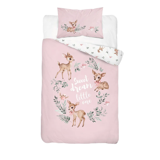 Ovis ágynemű őzikés mintával 100x135 cm