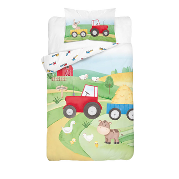 Ovis ágynemű traktoros mintával  100x135 cm