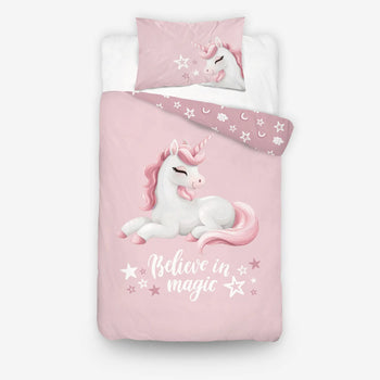 Unikornis ágynemű ovis 100x135 cm