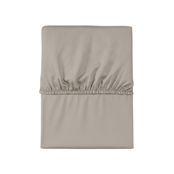 Pamut gumis lepedő taupe színben